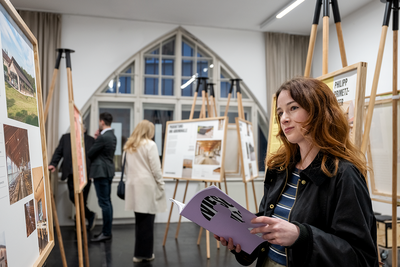 Ausstellung Wieso Holz? im afo architekturforum oberösterreich