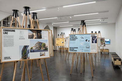 Ausstellung Wieso Holz? im afo architekturforum oberösterreich