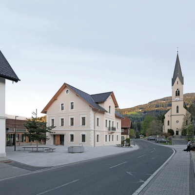 Neue Ortsmitte Arriach (Hohengasser Wirnsberger Architekten)