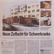Kleine Zeitung_2016.01.08_ Neuer Zufluchtsort für Schwerkranke