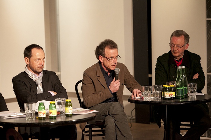 Zukunft Baukultur (Politsche Podiumsdiskussion im Rahmen der Kärntner Landtagswahl 2013 – Volker Dienst, Herwig Seiser,  Hans Reiner-­‐Mente