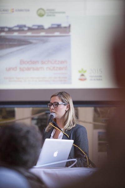 Bodentagung – Raffaela Lackner (Geschäftsführung Architektur Haus Kärnten)