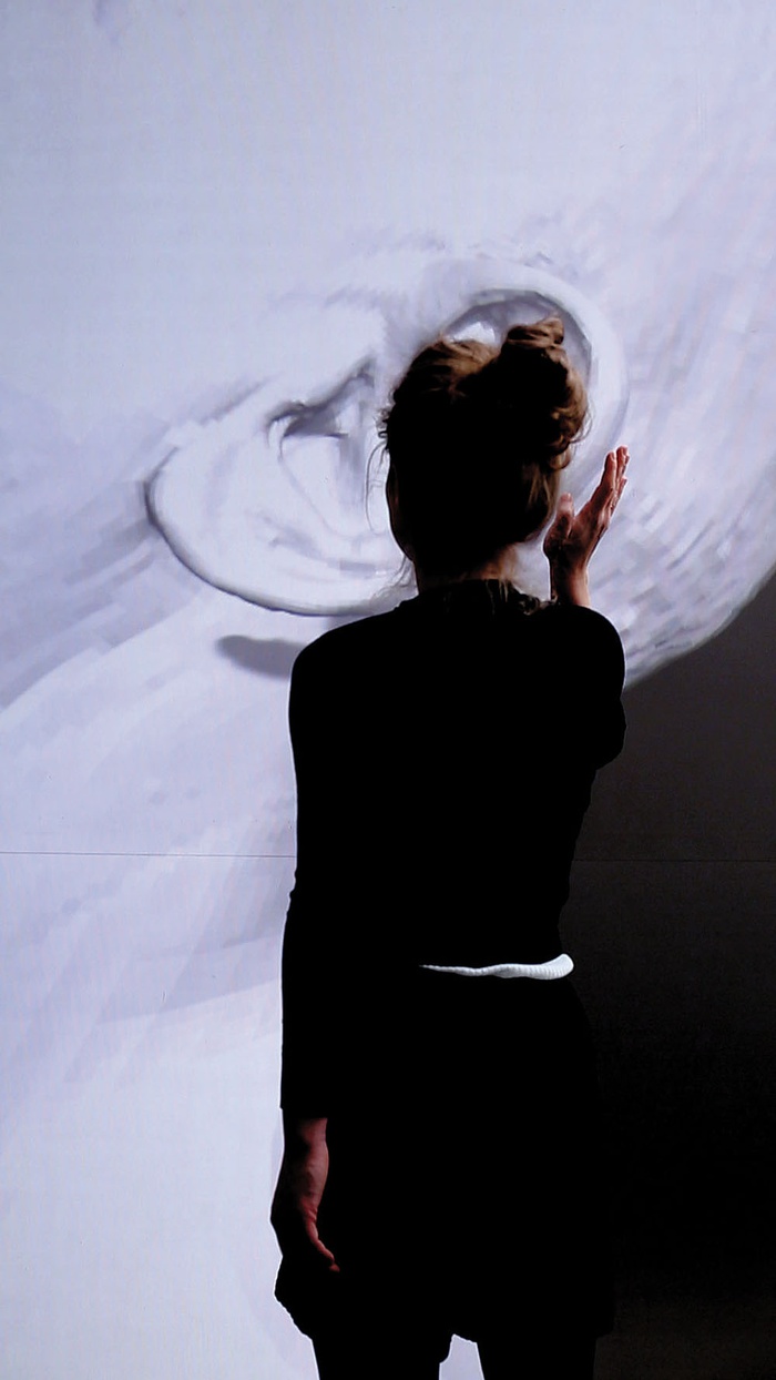 INTRA SPACE, Probe im Set Up