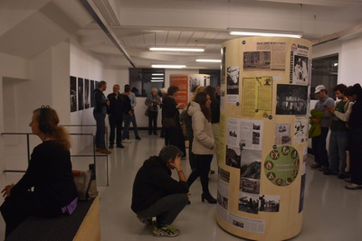 Ausstellungseröffnung "geld . macht . raum" am 7. November 2025