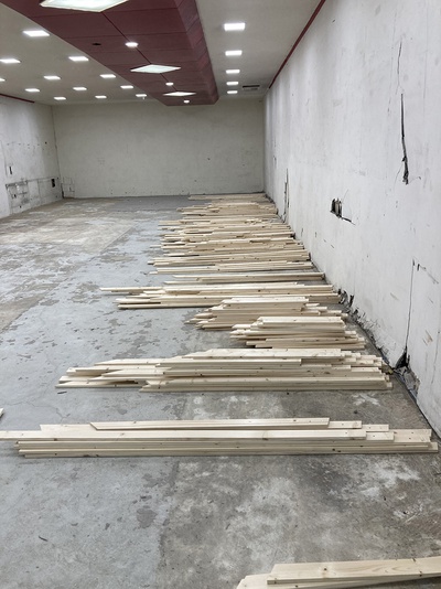 Krater Fajan, Viel TamTam um Nichts, Vorbereitungsarbeiten