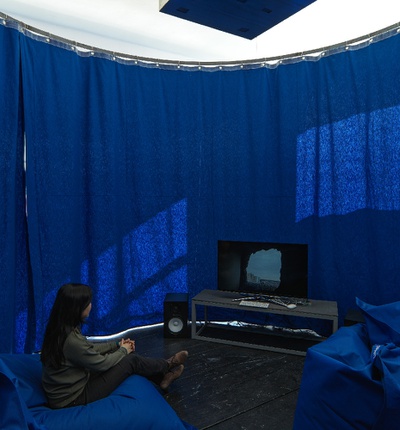 Blick in die Ausstellung "legislating architecture | architecting after politics" im aut - © Günter R. Wett