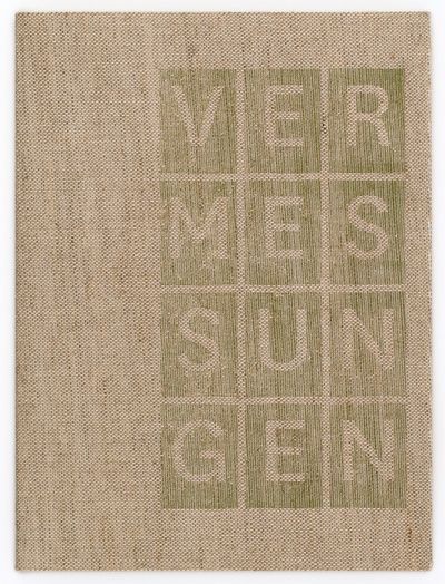 Cover der Publikation "Vermessungen", Bildnachweis: © Christian Mariacher