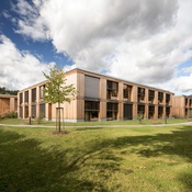 Winner of the Architecture Prize of the Province of Styria 2016: Erika Horn Residential Care Facility, planned by Dietger Wissounig Architekten