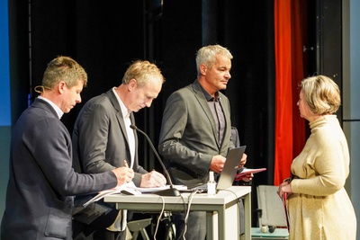 Matevž Čelik, Aleš Vrhovec, Saša Arsenovič, Elsa Brunner