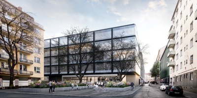 MedUni Campus Mariannengasse, Bundesimmobiliengesellschaft/Wien mit BauKarussell, Schaubild Rummelhardtgasse