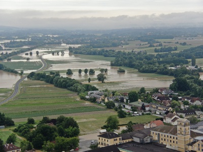 © Baubezirksleitung Oststeiermark / Hochwasser Neudau 2024