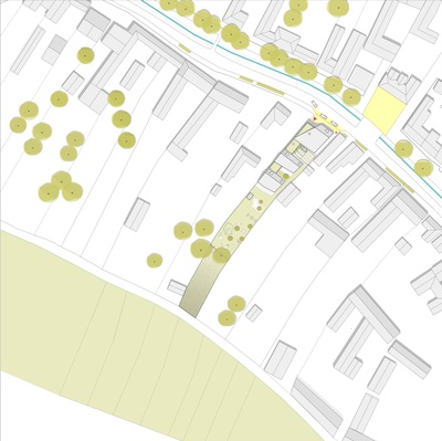 Lageplan, Kindergarten Münichsthal