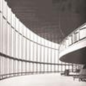 Originalzustand des foyers des brucknerhauses in den siebziger Jahren, Foto: Erwin Reichmann