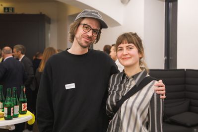 Preisverleihung Aluminium-Architektur-Preis 2025, Josef-Matthias Printschler und Lore Stangl (c) Aluminium-Fenster-Institut/APA-Fotoservice/Rastegar