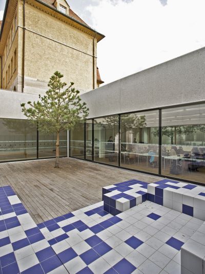 Gymnasium Gallusstraße Bregenz – Bauherrschaft: Bundesimmobiliengesellschaft (BIG); Architektur: HEIN Architekten, Arch DI Matthias Hein