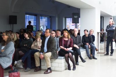 Buchpräsentationen mit Peter Weibel und Manfred Wolff-Plottegg, 01.04.2016