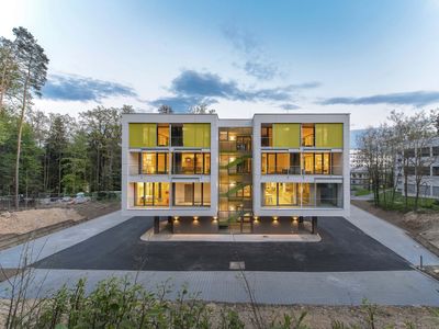 Ronald McDonald Kinderhilfe Neubau Haus Graz – Bauherrschaft: Ronald McDonald Kinderhilfe, Architektur + Freiraum: Viereck Architekten ZT GmbH, Arch. DI Marleen Viereck