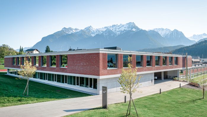 Bildungscampus Nüziders;  Bauherr·in: Gemeinde Nüziders, Bürgermeister Peter Neier;  Architektur: Fink Thurnher Architekten, Bregenz