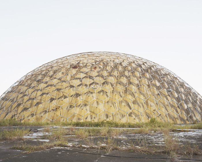 Bas Princen, Train Depot (Hexagon exoskeleton), 2005