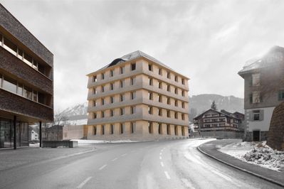 Bauherr:in: Loco 597 Investment GmbH Architektur: Ludescher + Lutz Architekten ZT GmbH Tragwerksplanung: KOFLER Baustatik