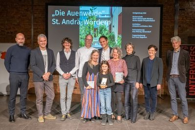 Wohnprojekt „Die Auenweide“, St. Andrä Wördern,  Niederösterreich Bauherr:in: Verein Wohnprojekt Wördern, Markus Spitzer (Projektinitiator) Architektur: einszueins architektur ZT GmbH