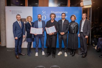Sonderpreis Handel und Dienstleistung: Erweiterung Firmenzentrale Windkraft Simonsfeld – © BMWET, Matthias Silveri