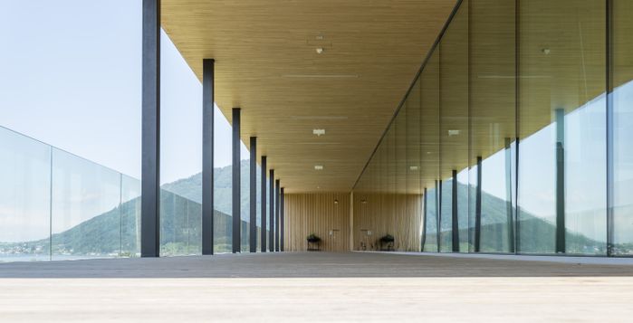 Agrarbildungszentrum Salzkammergut, Altmünster - Fink Thurnher Architekten – Agrarbildungszentrum Salzkammergut, Altmünster - Fink Thurnher Architekten © Simon Bauer
