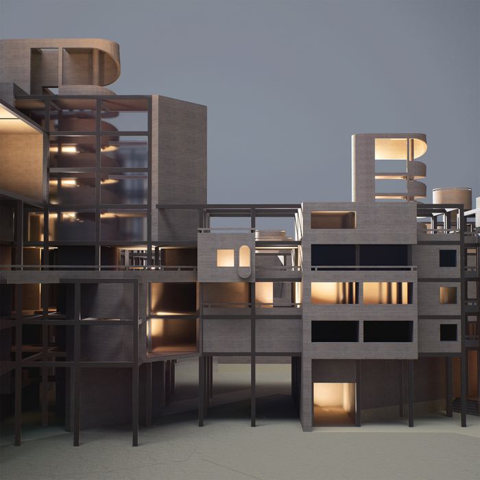 “Group Structure”, Modell Perspektive Nord