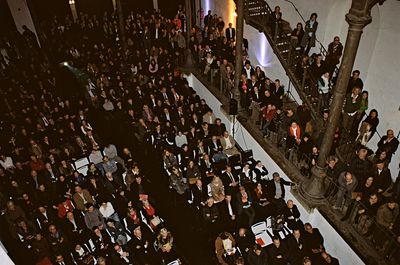 Die Festgäste beim Vortrag von Jean Nouvel