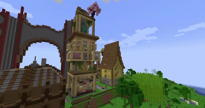 1.Platz: Zirkulärer Holzkratzer by TheWarriorpony