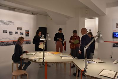 Pressegespräch zur Ausstellung "Widerstand und Wandel".