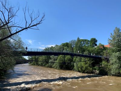 Mursteg, Günther Domenig und Hermann Eisenköck