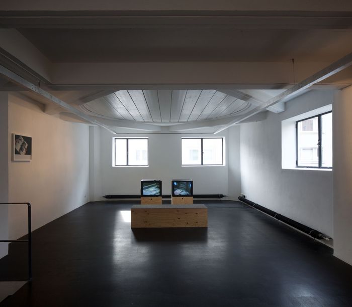 Blick in die Ausstellung im aut