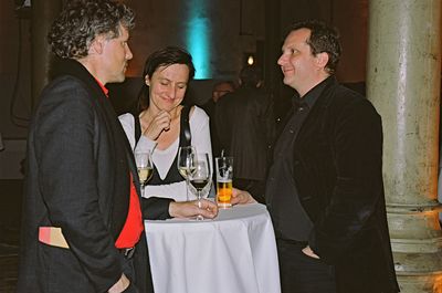 Georg Pendl (Präsident Bundeskammer Arch+Ing), Heidi Pretterhofer (arquitectos, Bauherrenpreis 2007), Martin Krammer (Präsident ZV Steiermark)
