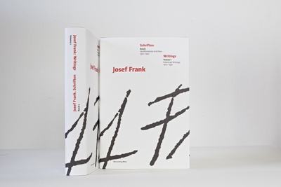Josef Frank - Schriften