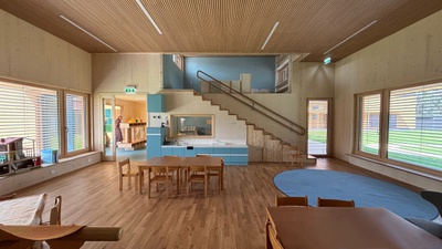 Bauherr:in: Stadtgemeinde Deutsch-Wagram
Architektur: archipur
Landschaftsplanung: DI Karin Graf
Tragwerksplanung: KPPK – © Arch DI Christian Farcher Bauherr:in: Stadtgemeinde Deutsch-Wagram
Architektur: archipur
Landschaftsplanung: DI Karin Graf
Tragwerksplanung: KPPK