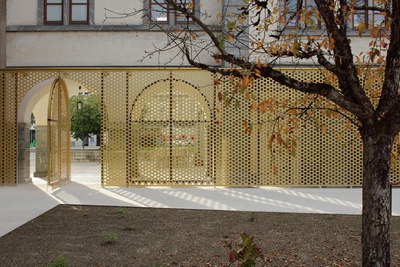 Bauherr:in: Dompfarre Klagenfurt
Architektur: ABEL und ABEL Architektur ZT GmbH
Freiraumplanung: DI Karin Walch - Walch Landschaftsarchitektur – © Christian Brandstätter Bauherr:in: Dompfarre Klagenfurt
Architektur: ABEL und ABEL Architektur ZT GmbH
Freiraumplanung: DI Karin Walch - Walch Landschaftsarchitektur