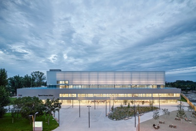 Bauherrschaft: Stadt Wien, Sport Wien (MA 51), WIP - Wiener Infrastruktur Projekt GmbH

Architektur: Karl und Bremhorst Architekten ZT GmbH

Foto: Kurt Hoerbst